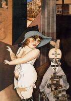 George Grosz - Daum marries her pedantic automaton George